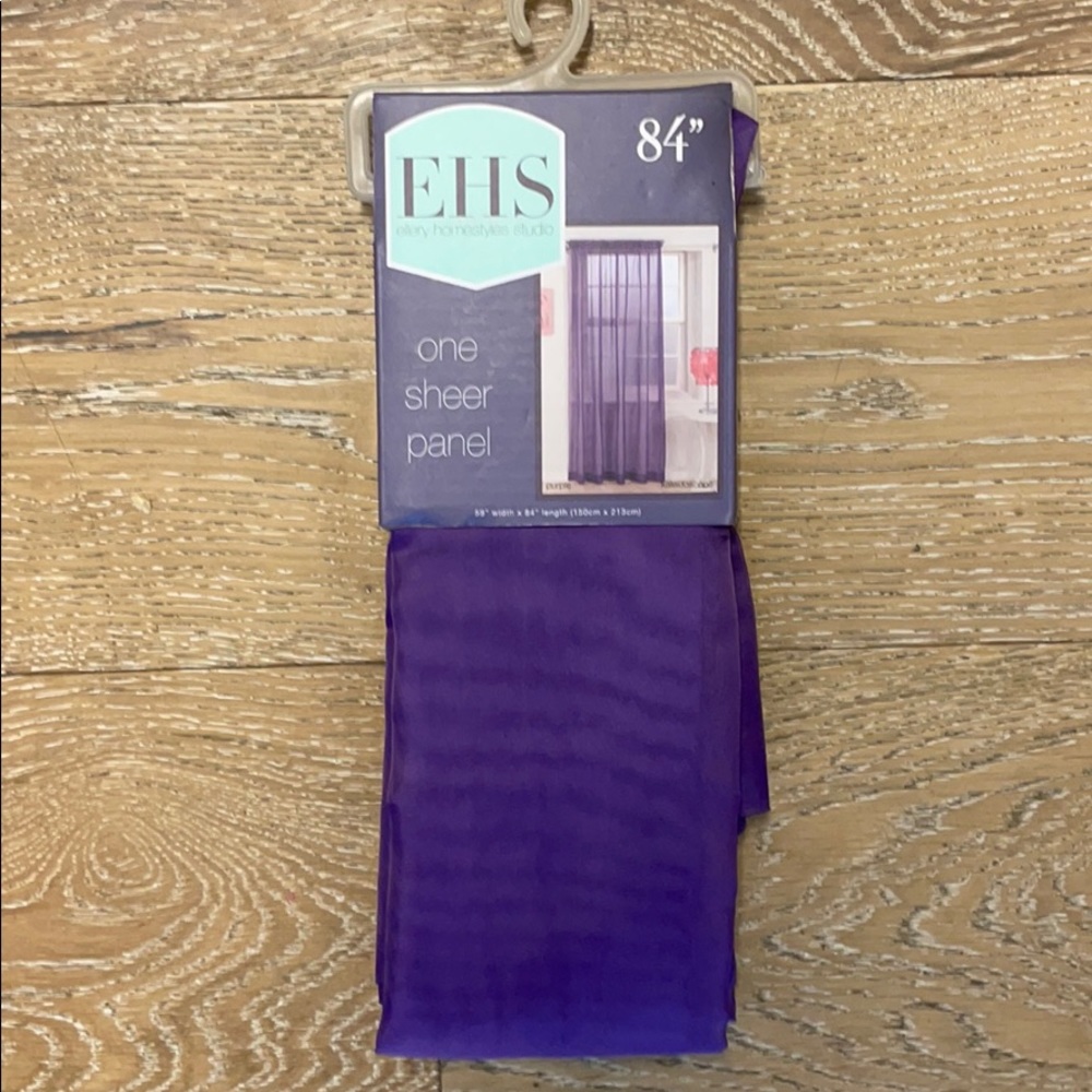 Sheer Purple Panel